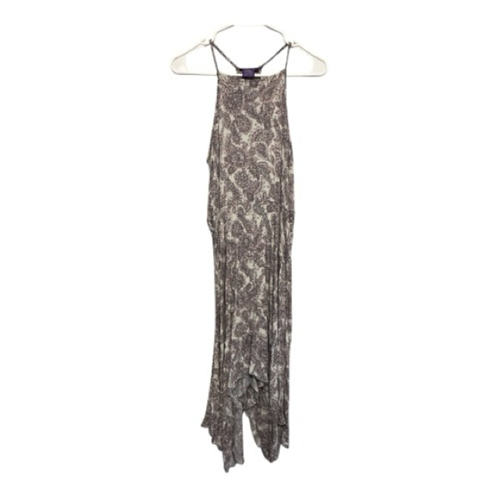 Hot Gal Paisley Pint & Gray Patterned Women's Dress Size Medium